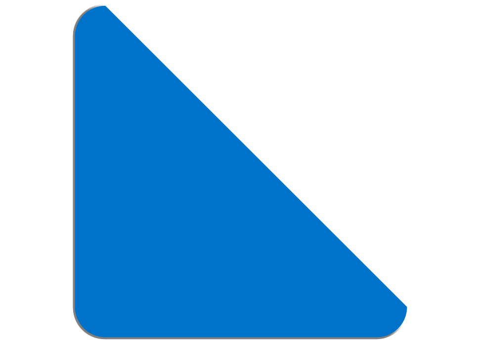 Blue Square Design Element