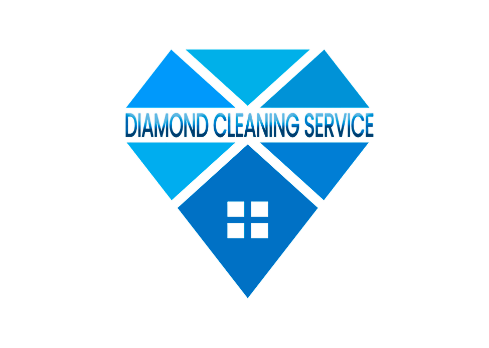 Diamond Cleaning Service Logo